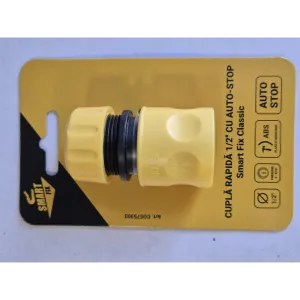 Соединитель быстросъемный 1/2&quot; с автостопом Smart Fix Classic