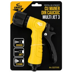 Pistol de stropit cu mâner din cauciuc Multi-Jet-3 Smart Fix