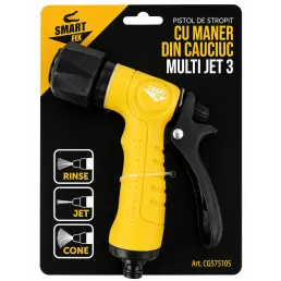 Pistol de stropit cu mâner din cauciuc Multi-Jet-3 Smart Fix