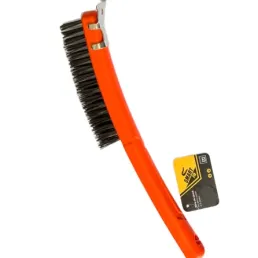 Smart Fix 3-row steel wire brush with scraper