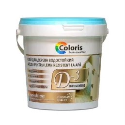 Adeziv pentru lemn rezistent la apă D-3 Coloris