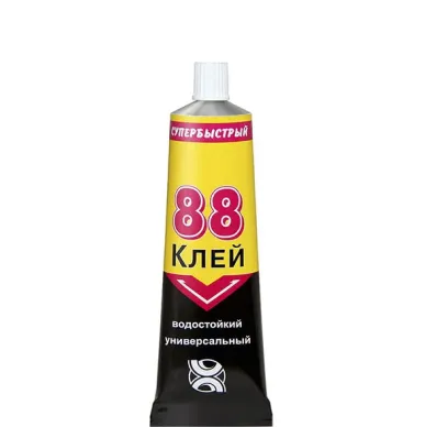 Клей универсальный 40 мл водостойкий 88 Химик-Плюс