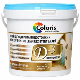 Adeziv pentru lemn rezistent la apă D-3 Coloris