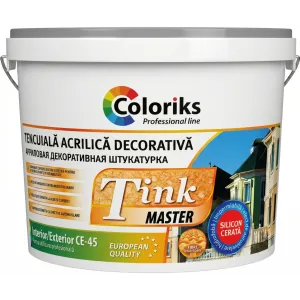 Tencuială decorativă 25 kg de tip bob orez Coloris