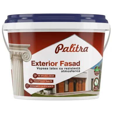 Latex paint Exterior Fasad 4 kg Palitra