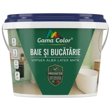 Vopsea lavabilă 14 kg Baie și Bucătărie Gama Color