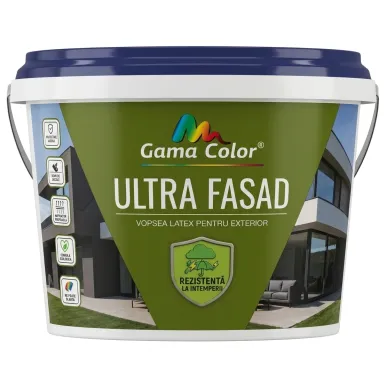 Vopsea Ultra Fasad 4 kg Gama Color