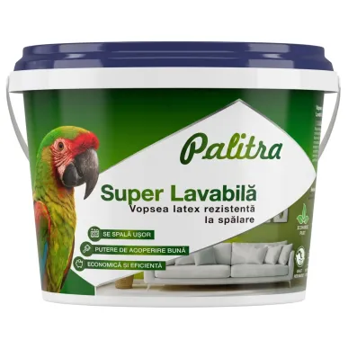 Vopsea latex 12,6 kg Super Lavabilă Palitra