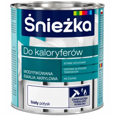 Email acrilic pentru radiatoare 0,75 l Sniezka