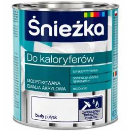 Email acrilic pentru radiatoare Sniezka