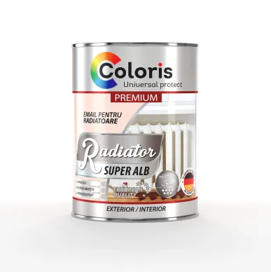 Email pentru radiatoare super alb Coloris