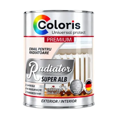 Email pentru radiatoare super alb Coloris