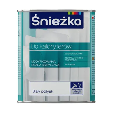 Email acrilic pentru radiatoare 0,75 l Sniezka