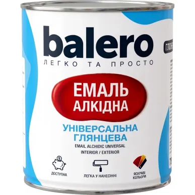 Эмаль алкидная изумрудная ПФ-115 Balero 2.6 кг