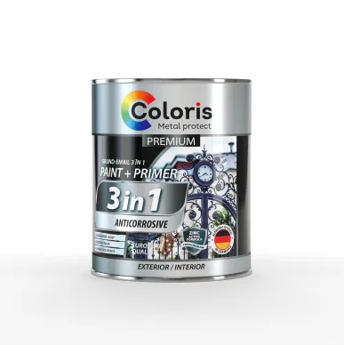 Grund-email 3 în 1 anticoroziv cireșiu 0,9 kg Coloris