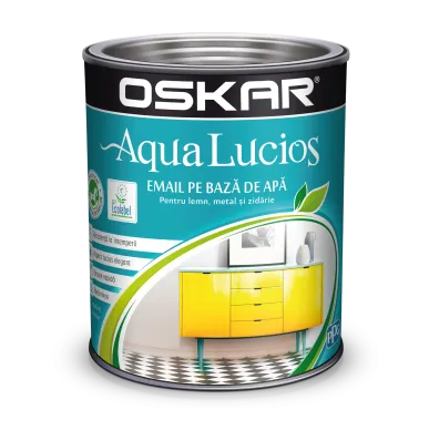 Эмаль водоэмульсионная 0,6 л серая Nordic Aqua Oskar