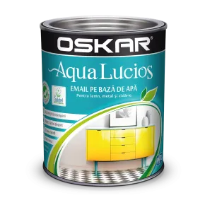 Эмаль водоэмульсионная 0,6 л серая Nordic Aqua Oskar