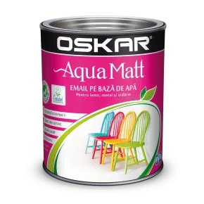Эмаль водоэмульсионная 0,6 л вишневая Vibrant Aqua Oskar