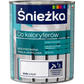 Эмаль акриловая для радиаторов 0,75 л Sniezka