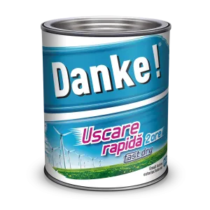 Эмаль быстросохнущая синяя Deltaic 0,75 л Danke!