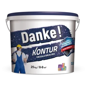 Декоративная штукатурка Барашек белый Vintage Kontur Danke!