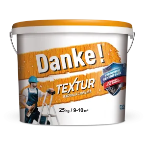 Декоративная штукатурка Короед песочный Textur Danke!