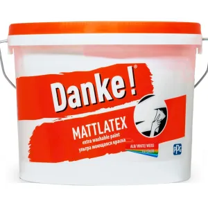 Vopsea lavabilă 2,5 l Mattlatex Danke!