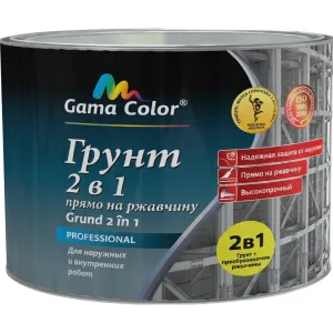 2-in-1 anti-corrosion primer red brown 0,9 kg Gama Color