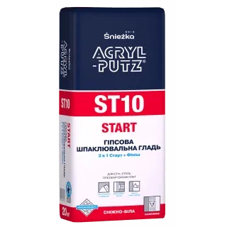 Шпатлевка финишная 20 кг Acryl-putz ST-10 Sniezka