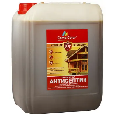 Антисептик для защиты древесины 5 л Gama Color
