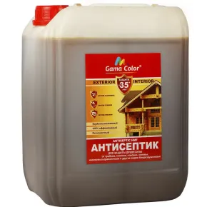 Антисептик для защиты древесины 5 л Gama Color