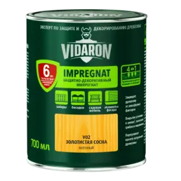 Пропитка защитно-декоративная для древесины Vidaron