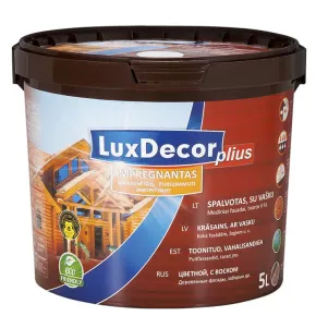 Пропитка для древесины 1 л олива Lux Decor