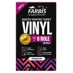 Adeziv pentru tapet vinilic FARBIS Premium Vinyl