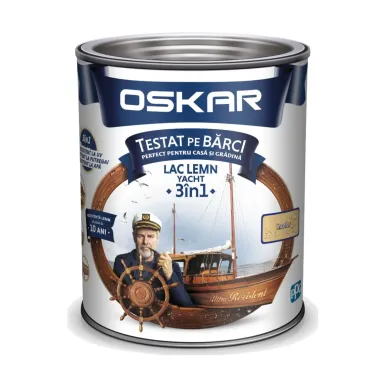 Yacht Wood Lacquer 2,5 l transparent 3 in 1 Oskar
