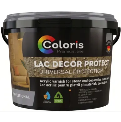Lac acrilic pentru piatră 2,5 l Lac Decor Protect Coloris