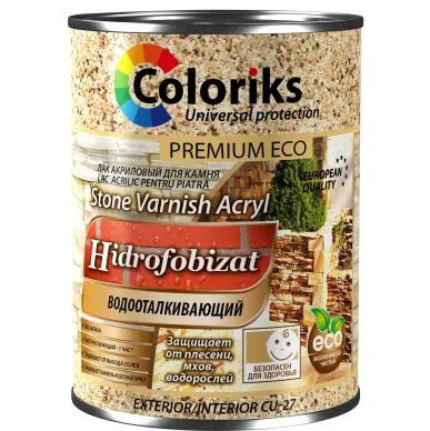 Лак акриловый для камня 0,75 л Hidrofobizat Coloris