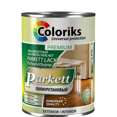 Coloris Polyurethane Varnish 0,75 l for Parquet