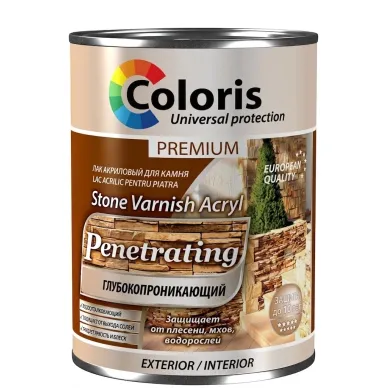 Lac acrilic cu penetrare profundă pentru piatră Coloris