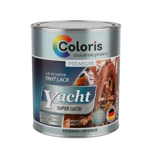 Lac pentru iahturi poliuretanic 0,75 l Coloris