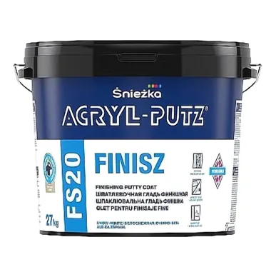 Glet de finiș 8 kg Acryl-putz FS-20 Sniezka