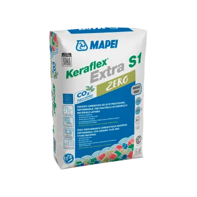 Клей для плитки серый Keraflex Extra S1 Mapei