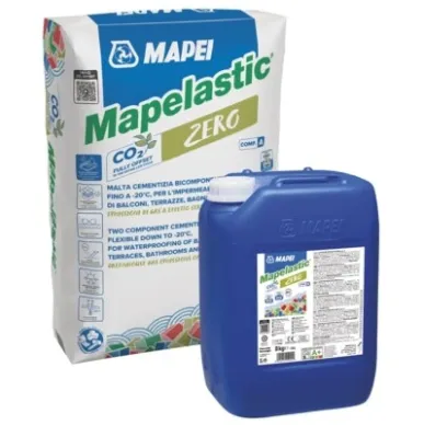 Раствор двухкомпонентный (A+B) для гидроизоляции бетона Mapelastic Mapei