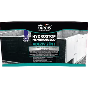 Мастика-клей 9 кг Hydrostop Membrana Eco Adeziv 2 in 1