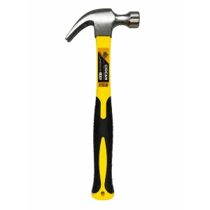 Ciocan „american” de 0,45 kg cu mâner cauciucat din fibră de sticlă SmartFix Profi