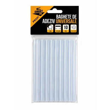 Baton de adeziv transparent 11 × 200 mm, 5 buc. SmartFix Profi