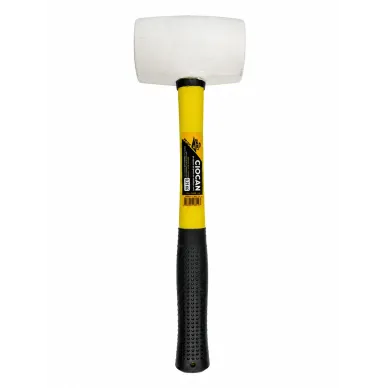 Rulou de bandă adezivă albă SmartFix Profi, 0,25 kg, cu mâner cauciucat din fibră de sticlă