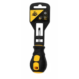 Șurubelniță plată SL 4,0*38 cu mâner cauciucat Smart Fix