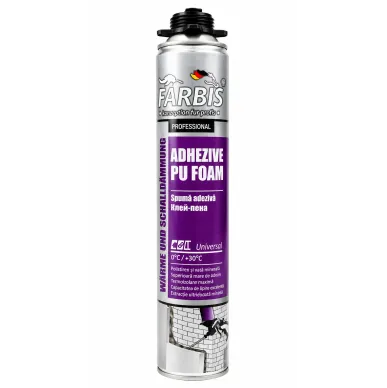 Spumă adezivă de montare Adhezive PU Foam Farbis