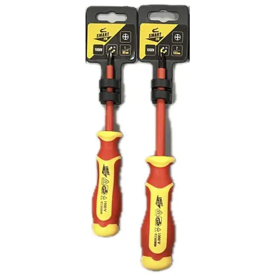 Отвертка крестообразная диэлектрическая PH 1*80 Smart Fix